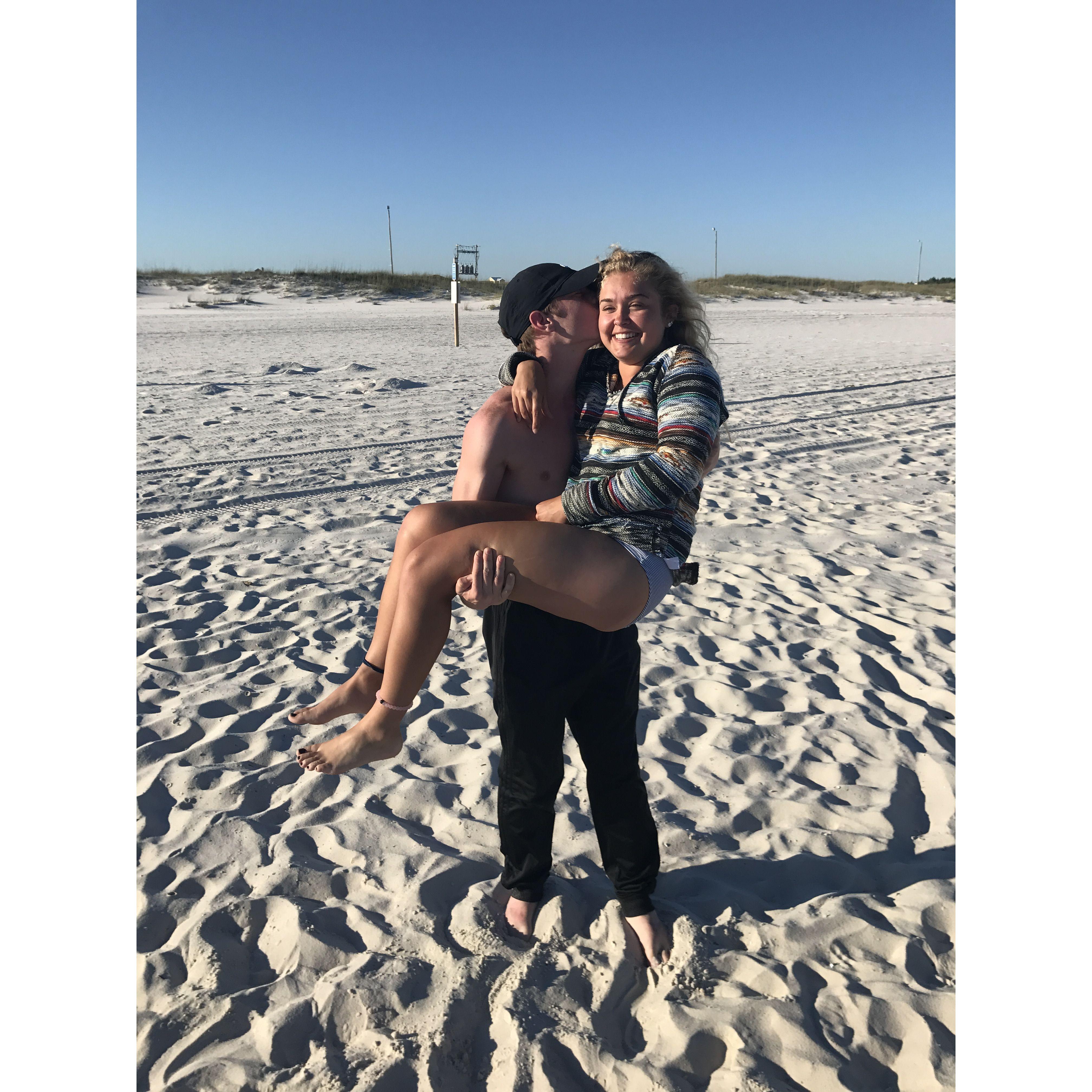 First Beach Trip :)