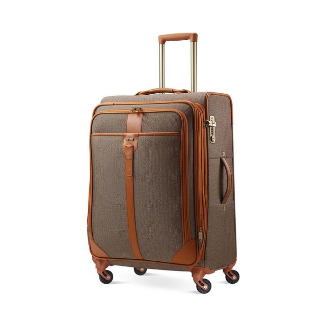 Hartmann Herringbone Luxe Medium Journey Expandable Spinner