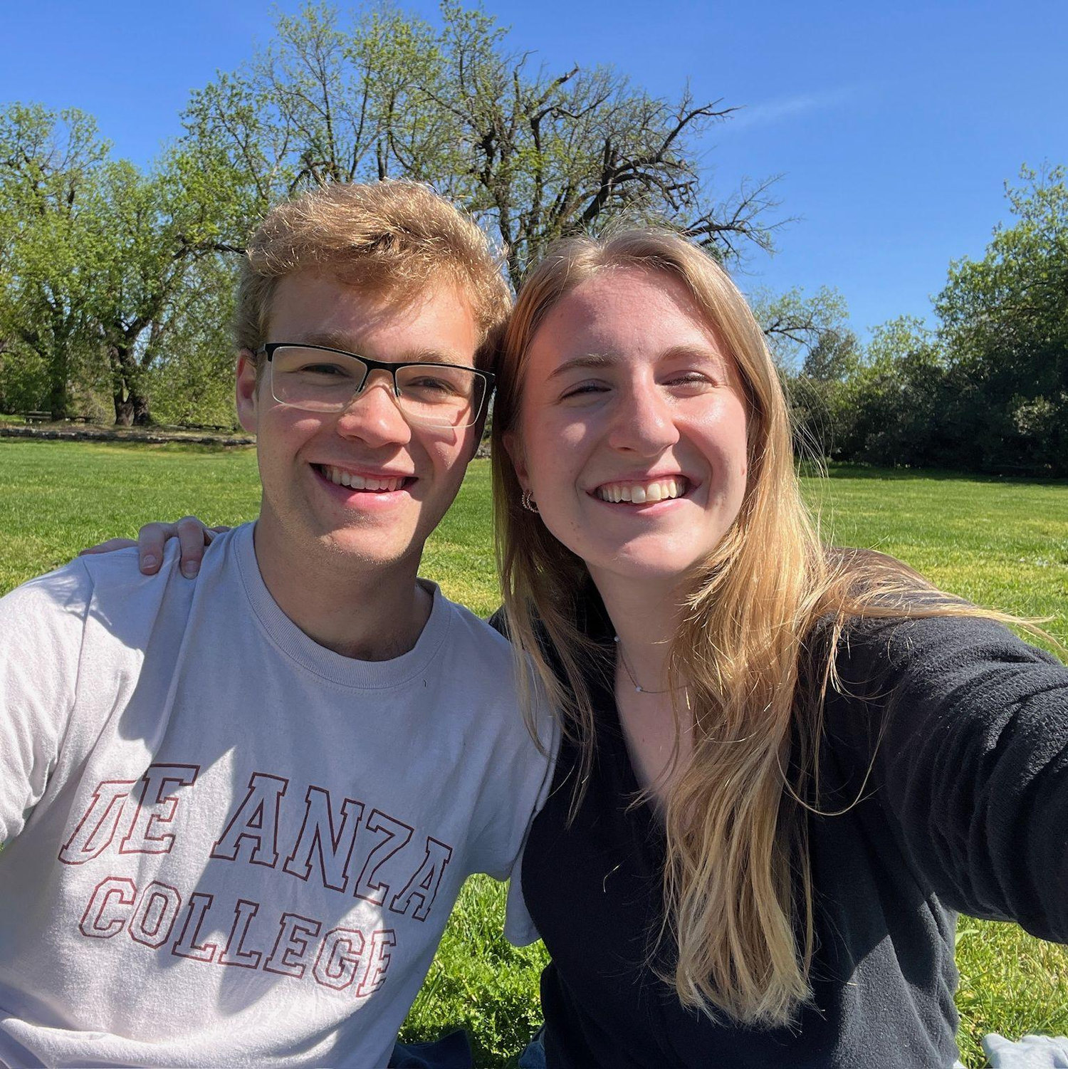 Post finals week date at the Arb in Davis