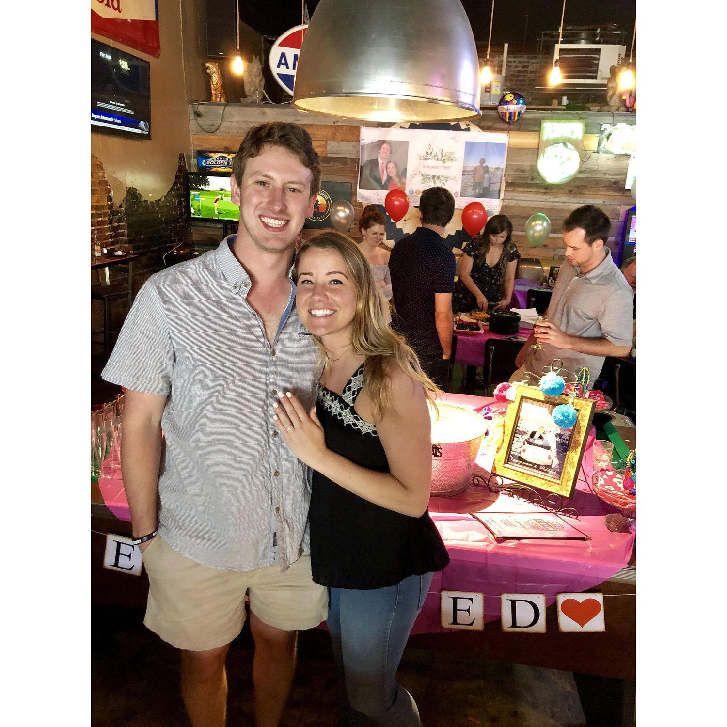 Engagement party was amazing thanks to family and friends!