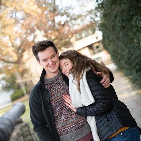 Nate planned for friends and family to show up as a surprise the day he proposed