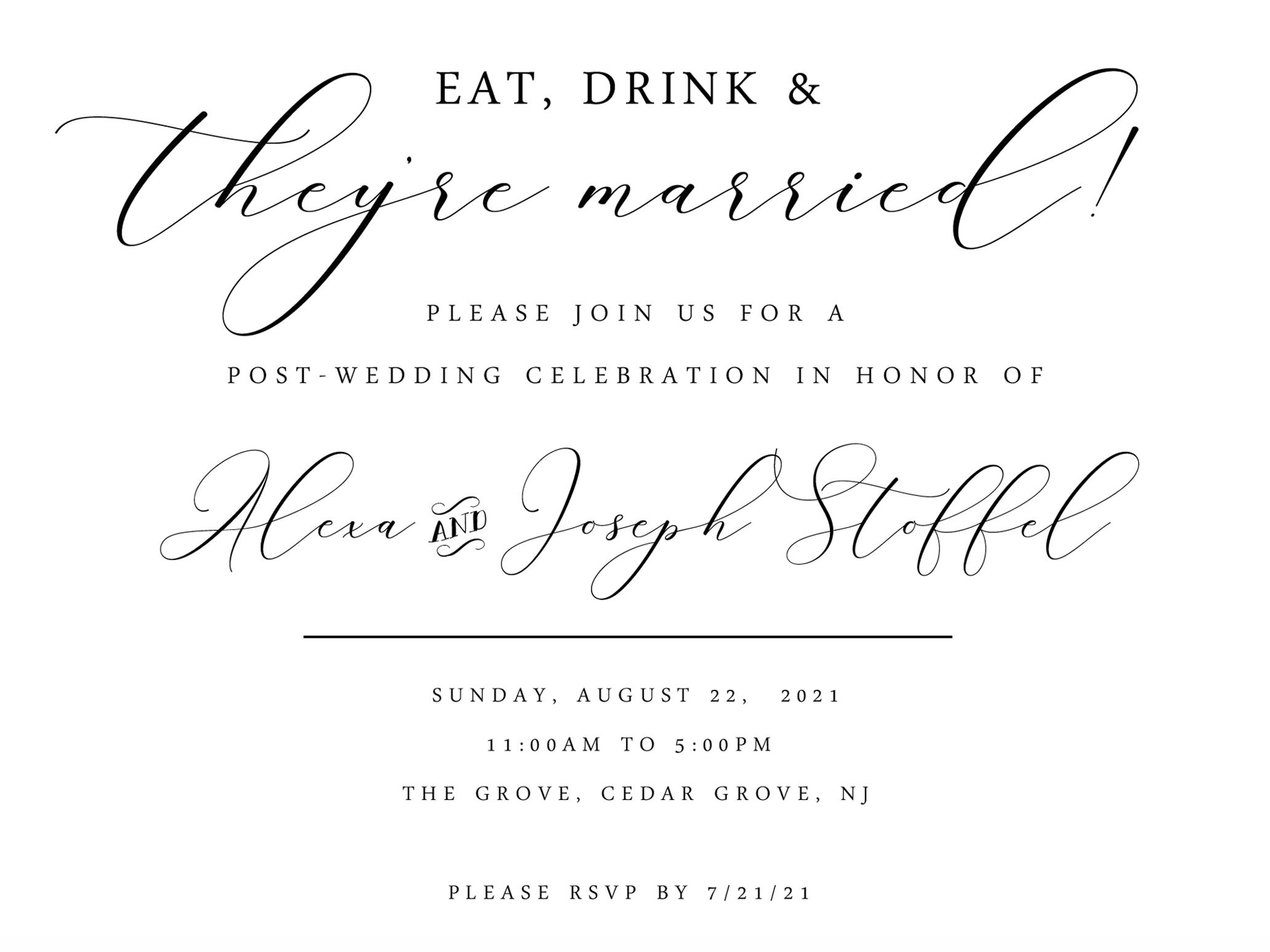 The Wedding Website of Alexa Martinez and Joseph Stoffel