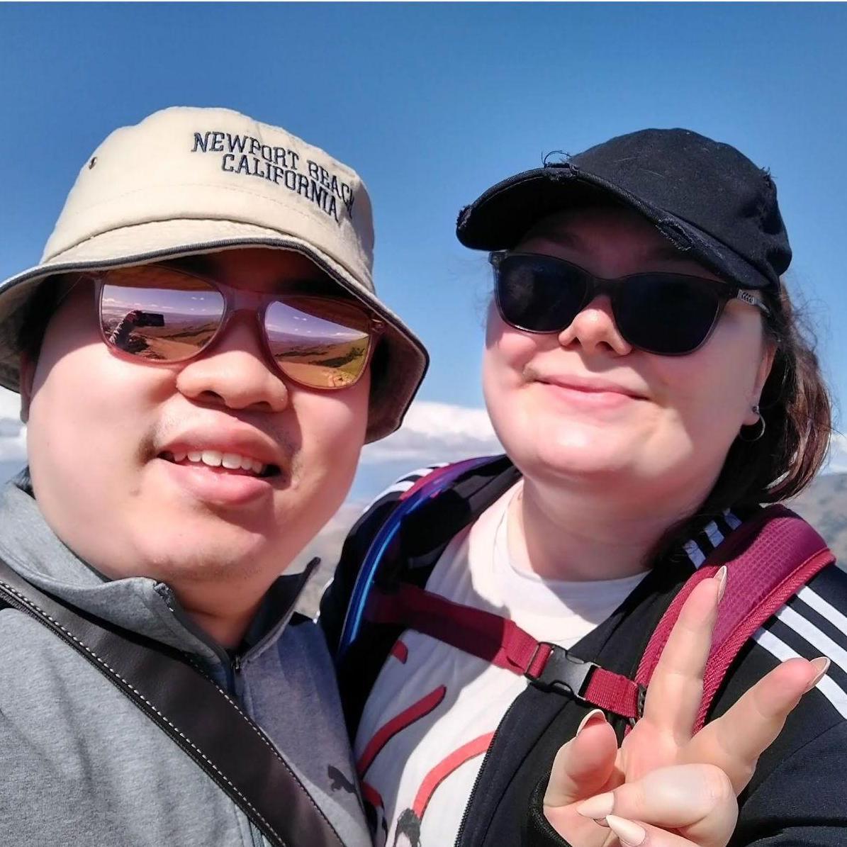At the top of Mission Peak.