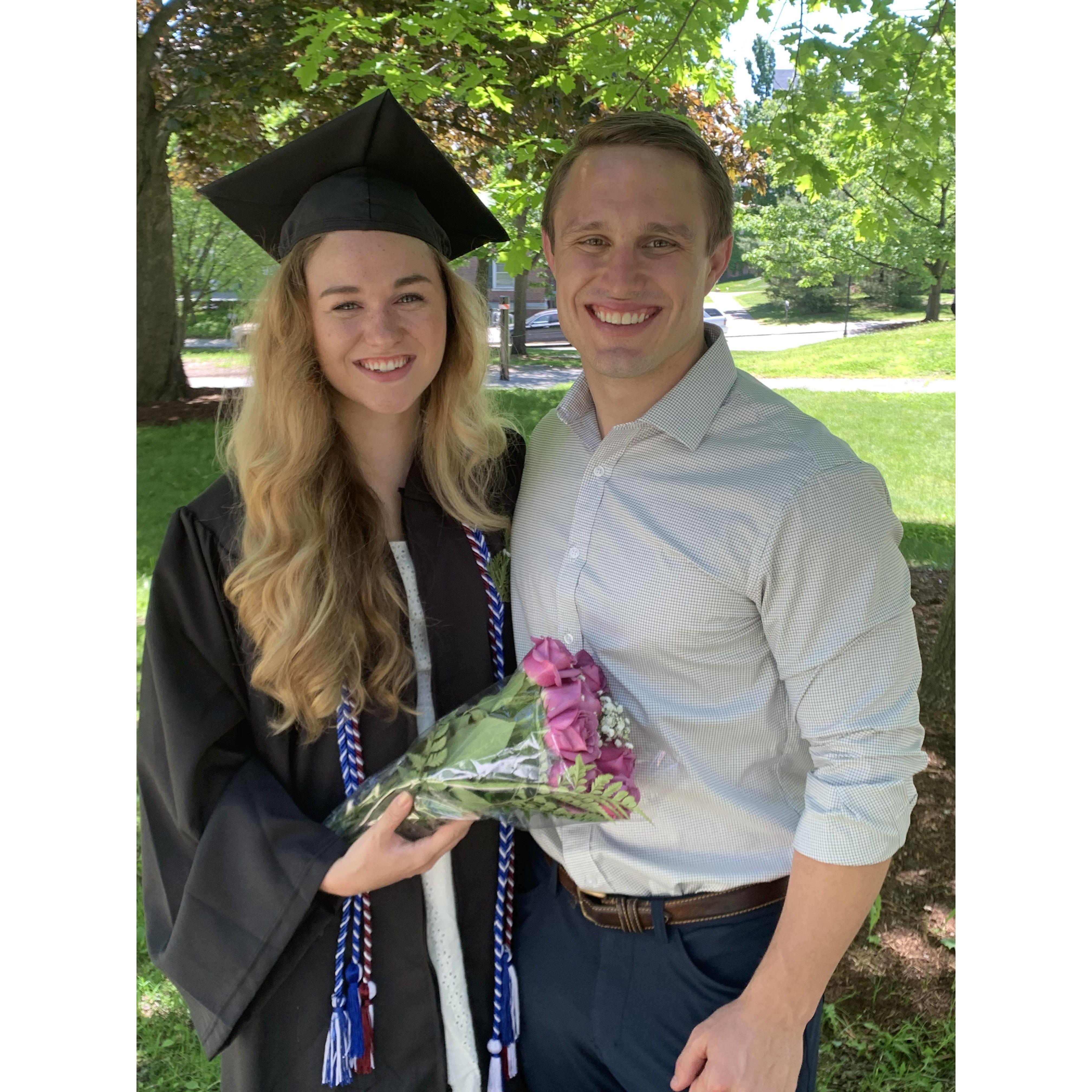 Charlotte's college graduation