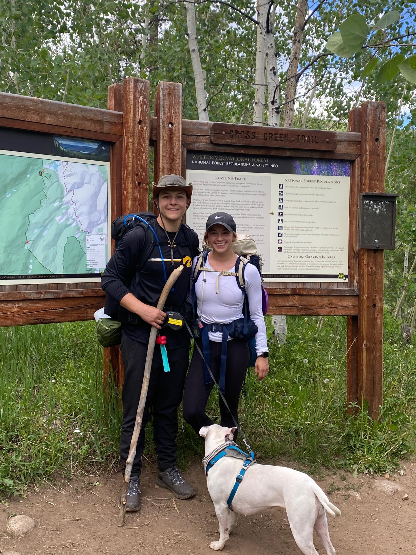 Our first vacation! Backpacking in Colorado June 2020