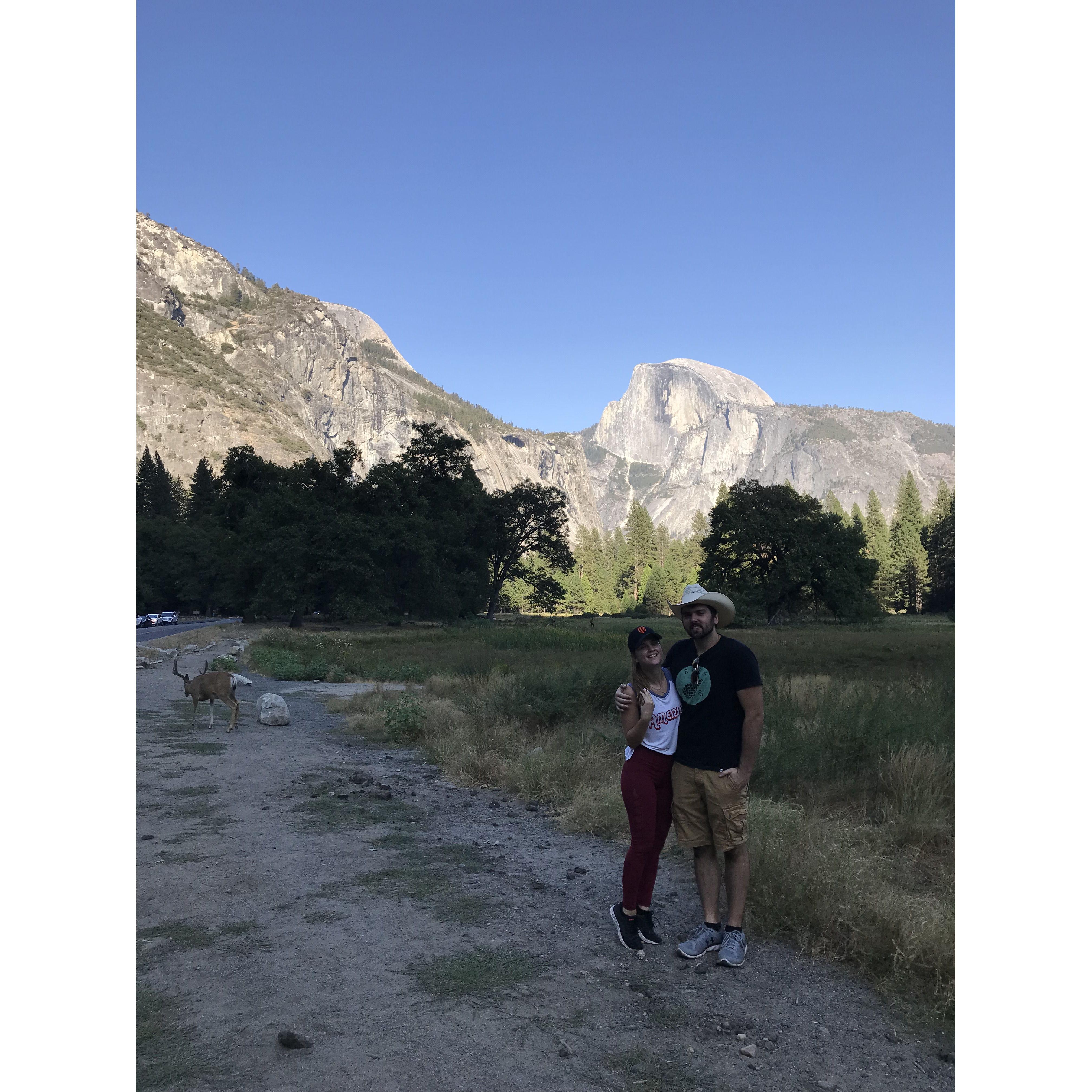 Our first daytrip to Yosemite