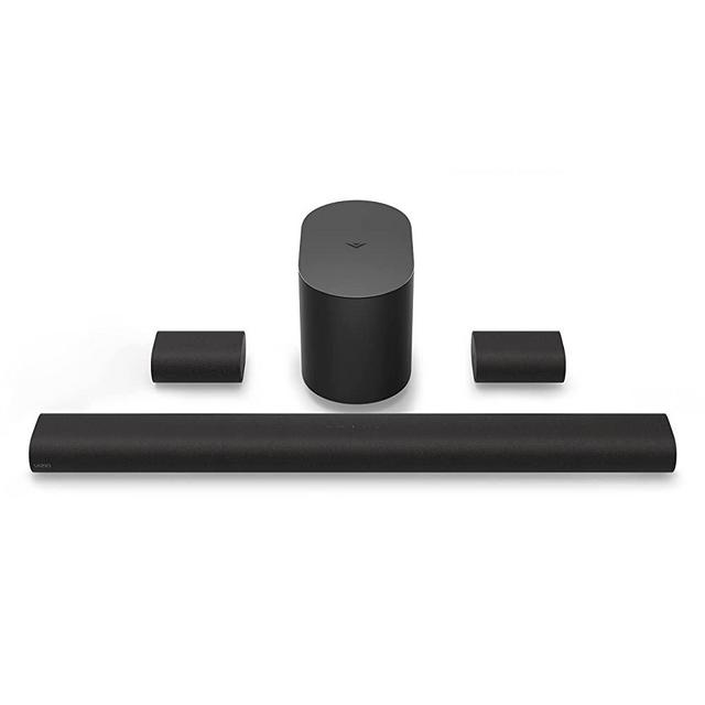 VIZIO M-Series Elevate 5.1.2 Immersive Sound Bar with 13 High-Performance Speakers, Dolby Atmos, DTS:X, Wireless Subwoofer, Adaptive Height Speakers and Alexa Compatibility, M512E-K6, 2023 Model