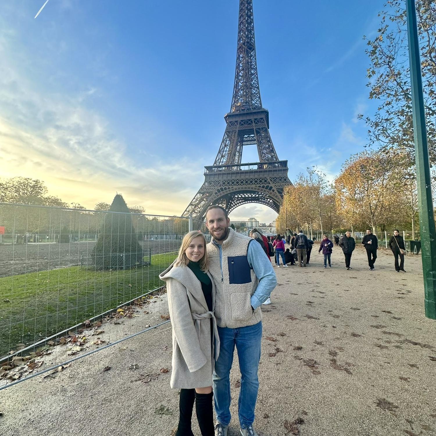 2023 - They travel to the City of Love - Paris, France.