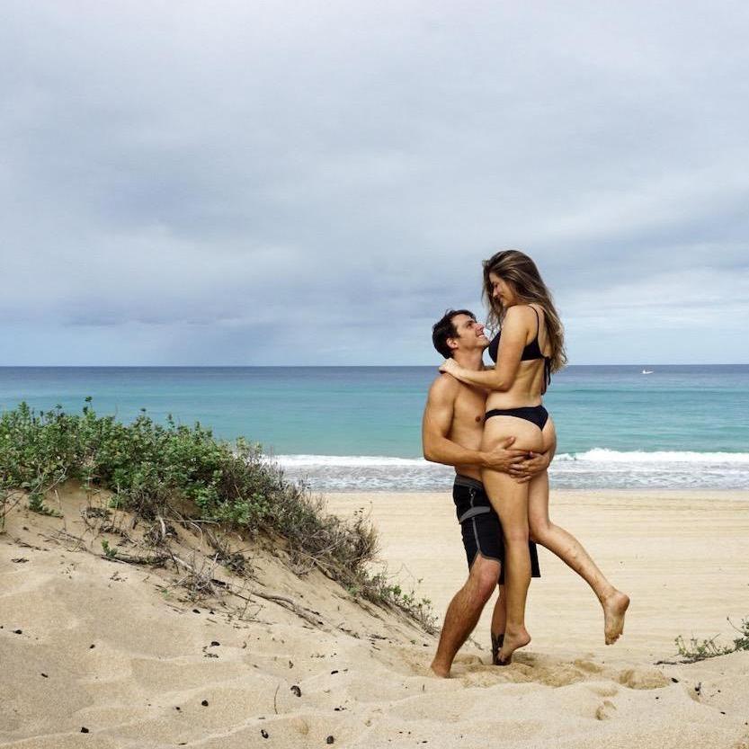 This was taken on a trip to Kauai before we moved here.