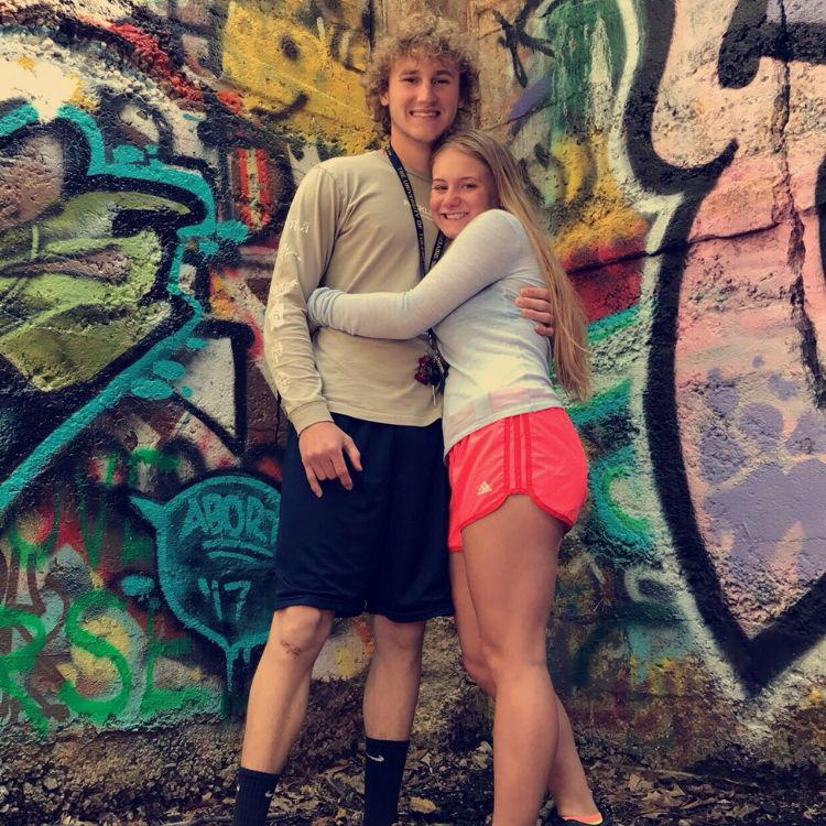 Our First Photo Together - May 7, 2017