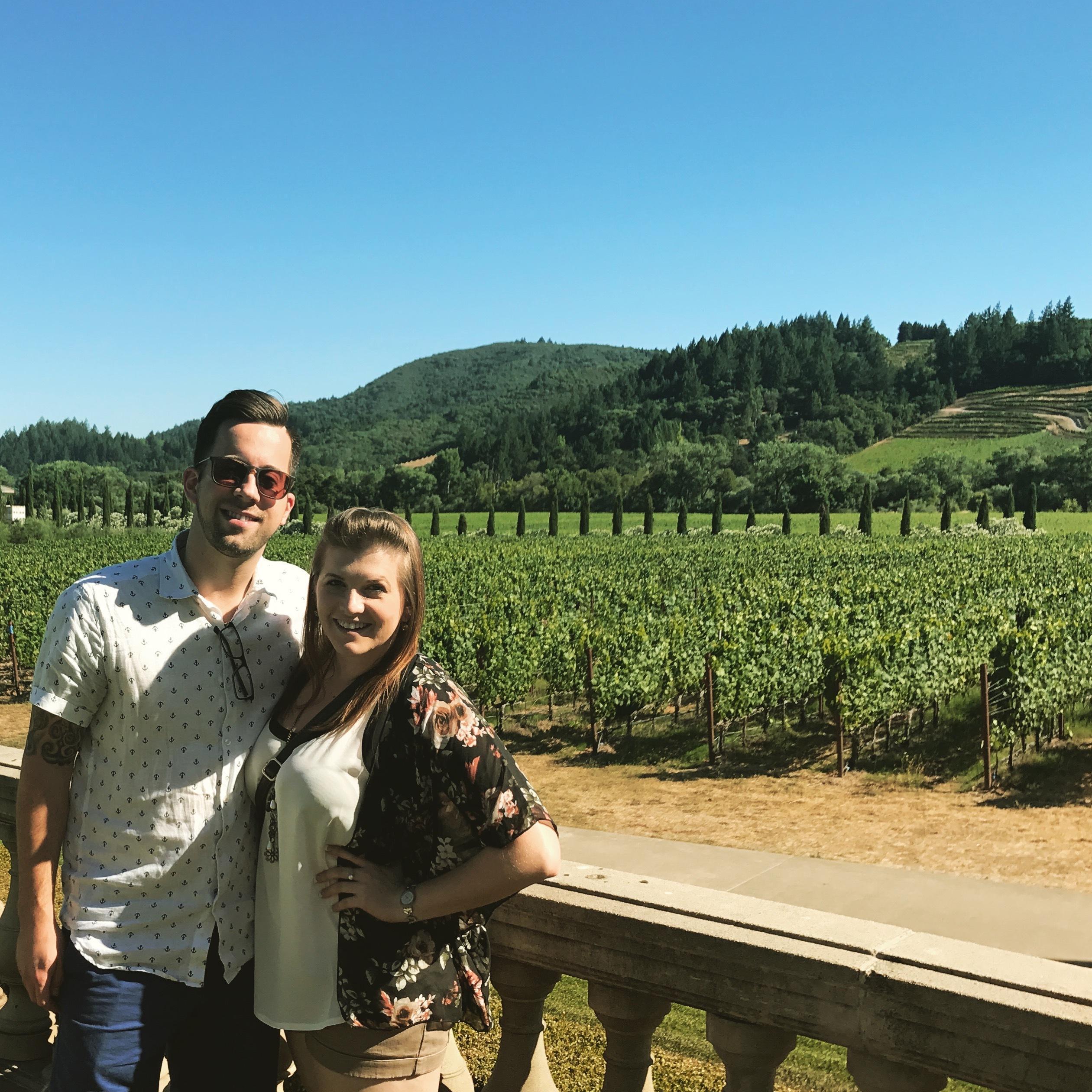 Can't beat the vineyards in Sonoma County!