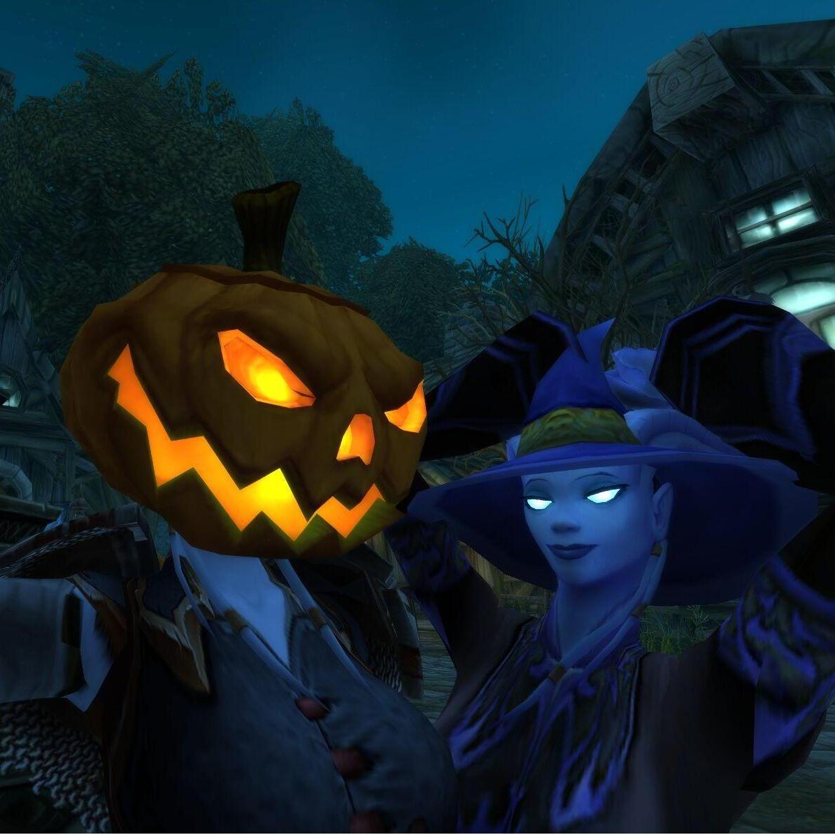2017- Our first Halloween as a couple in World of Warcraft. Nuestro primer Dia de las Brujas en World of Warcraft.
