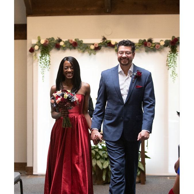 Happy couple.