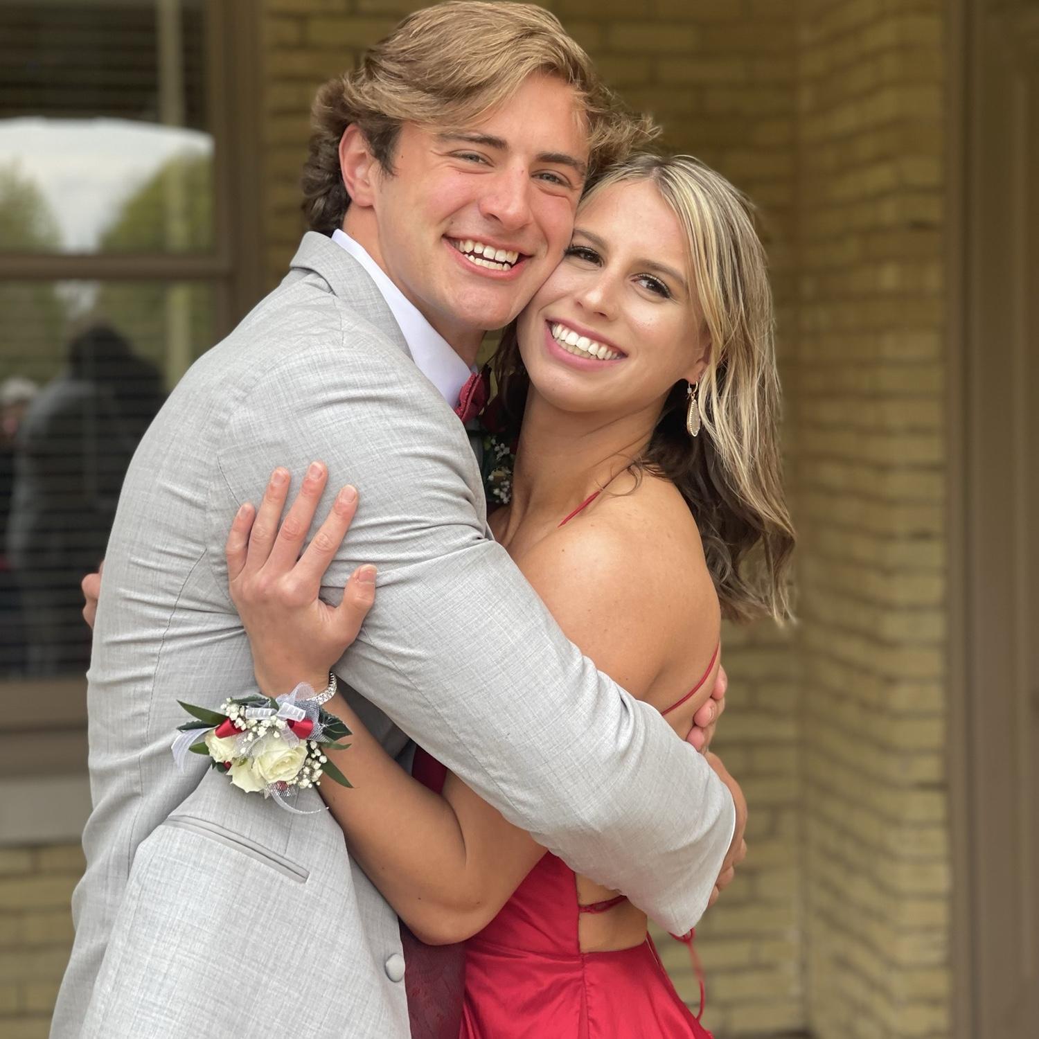 Mikes senior prom!