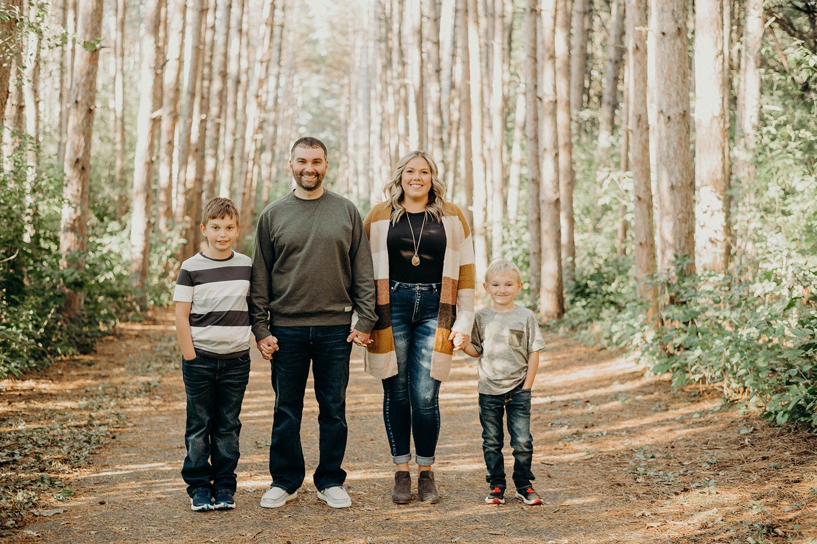 Our first family photo shoot thanks to the talented Laura Calvo Photography