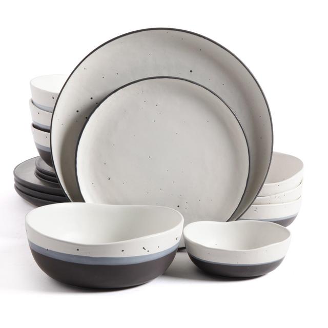 Gibson Overseas, Inc. 101984.16RM Gibson Elite Rhinebeck 16 Pc Dinnerware Set