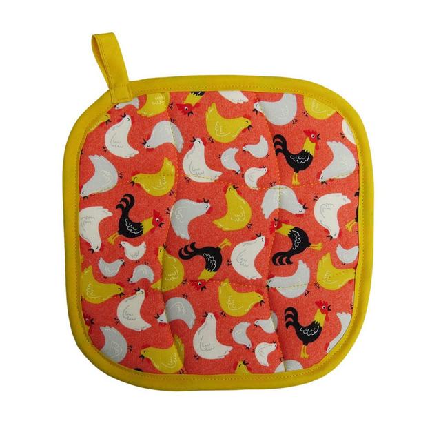 Roosters Pot Holder
