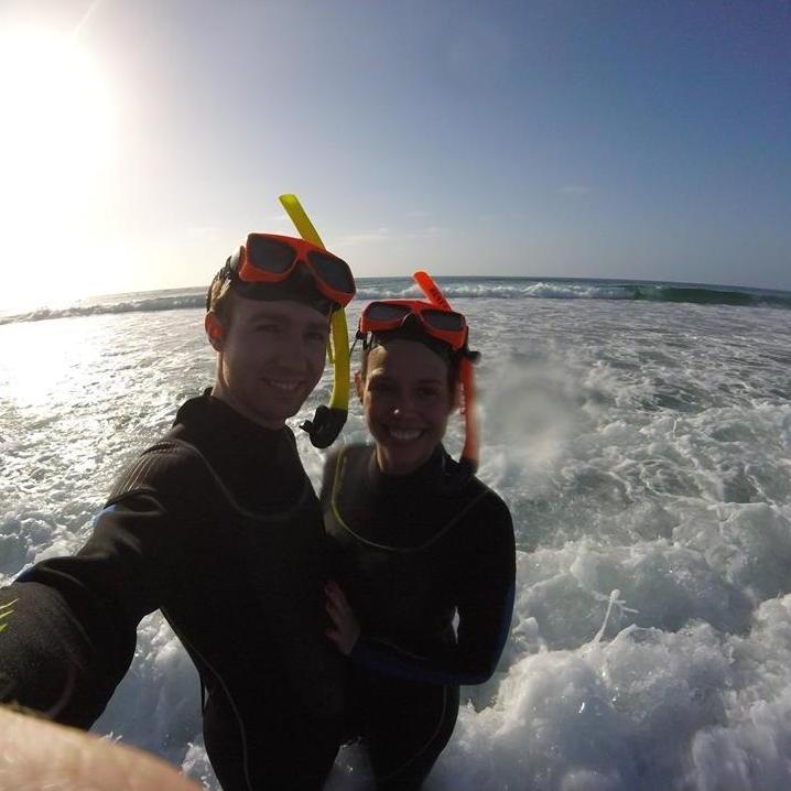 Snorkling in San Diego