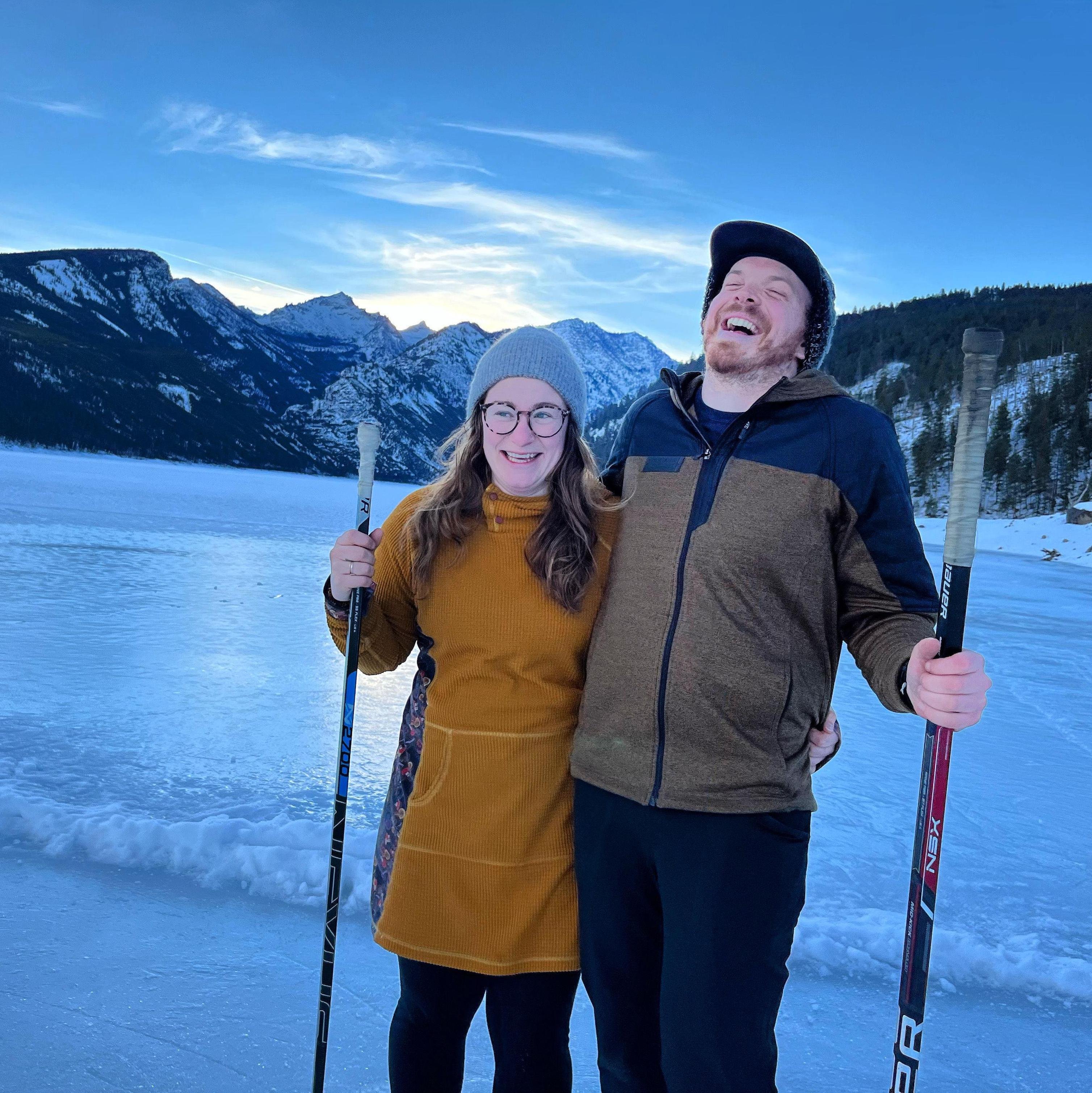 Pond Hockey on Lake Como, 2022