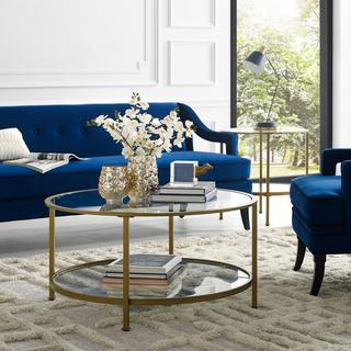 Aimee Glass Coffee Table