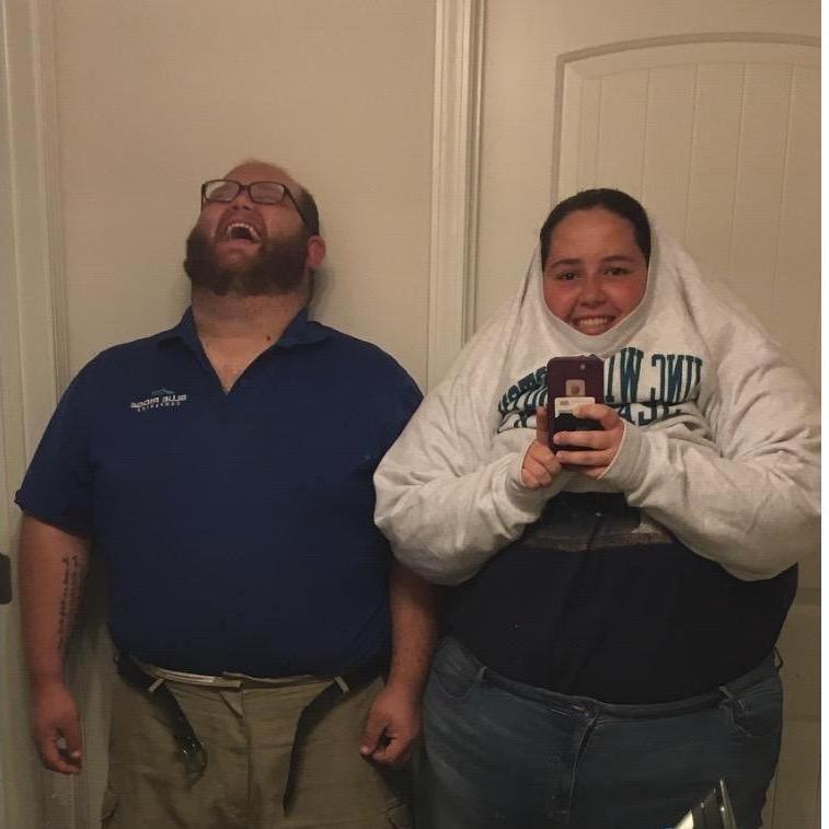 You can't have the t-shirt longer than your hoodie - a foundational rule of our relationship.