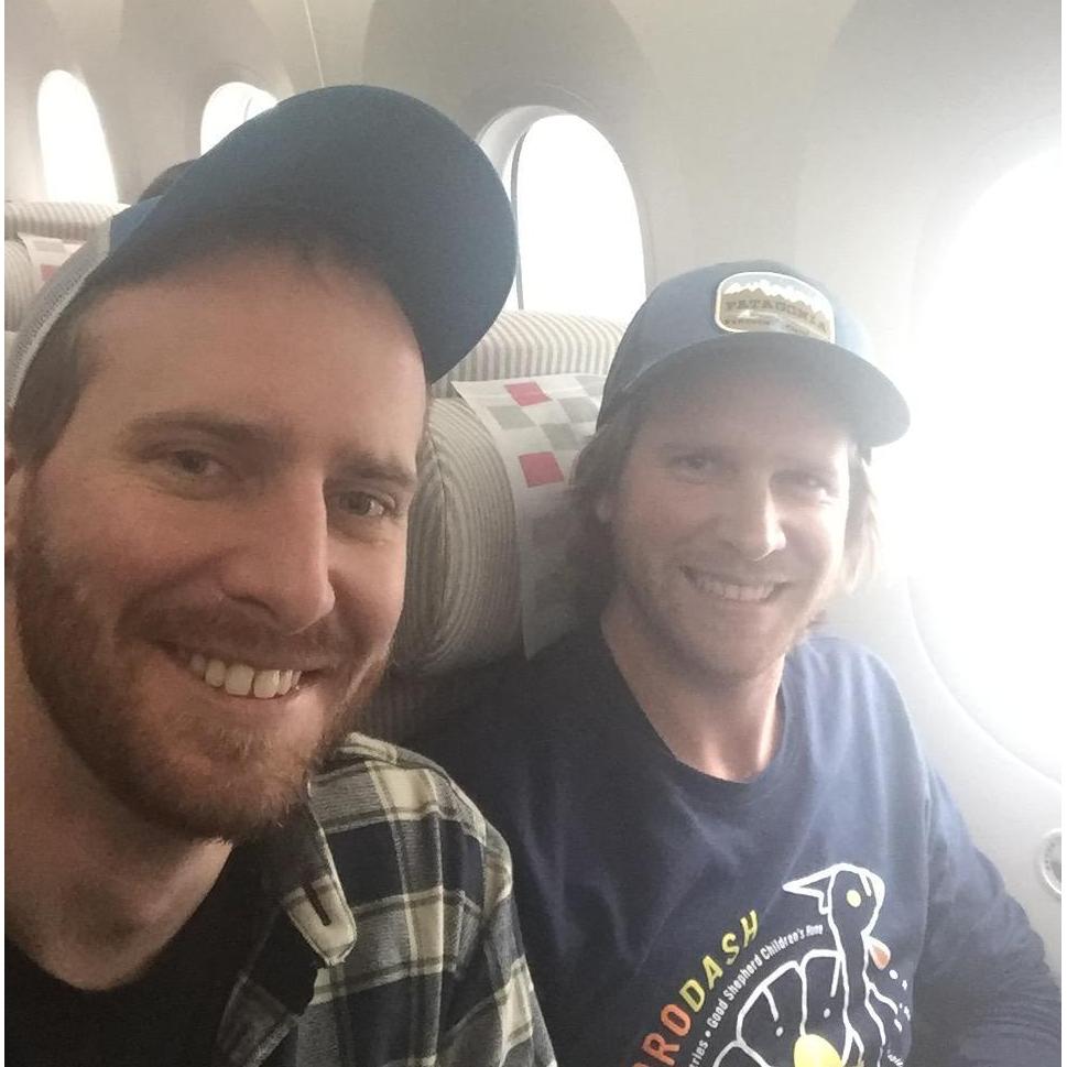 Kev and Michael hopping a flight to Japan for a long weekend of skiing. Less than a week after returning, Michael and Mallory would meet!