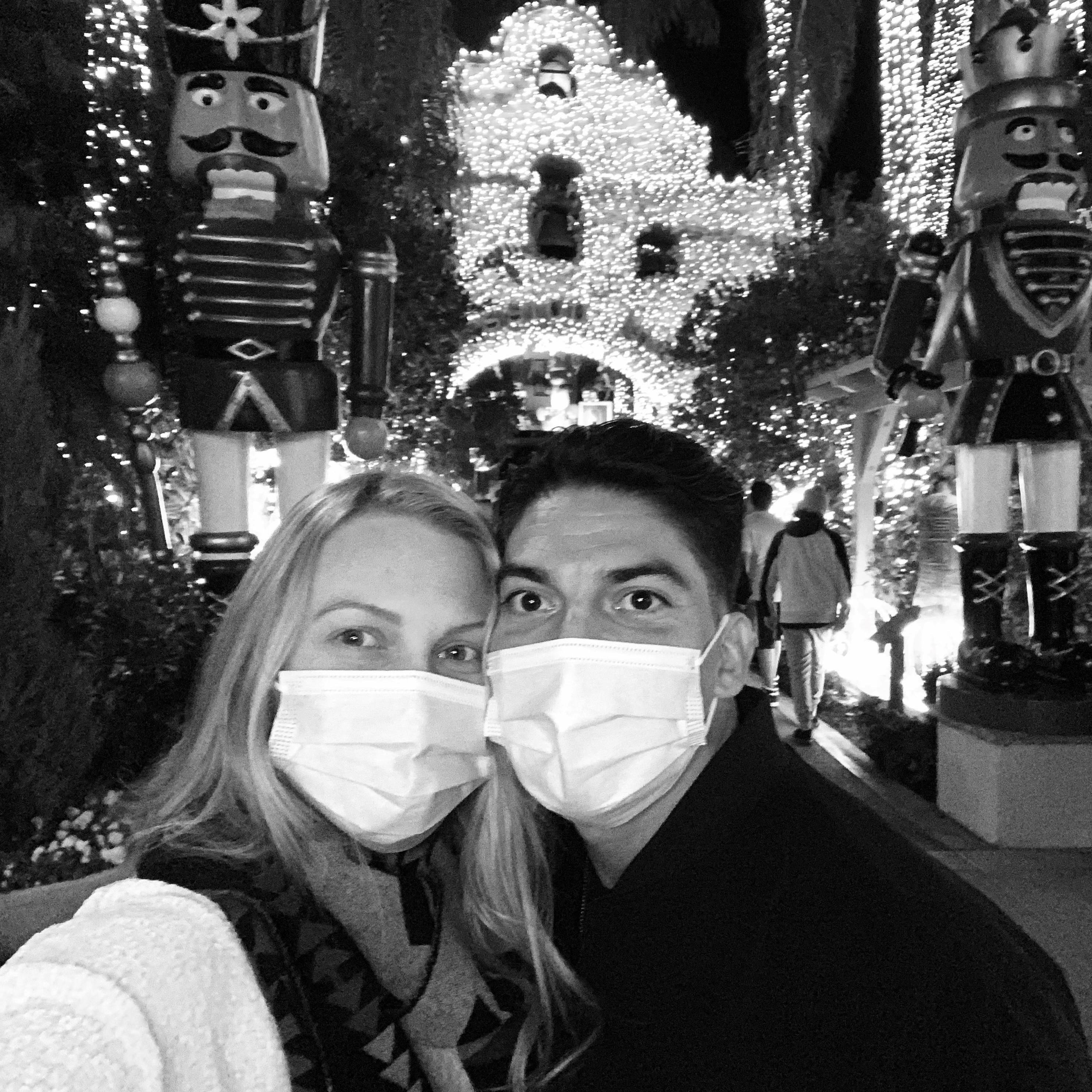 Tito surprises Mace for her birthday at Riverside Festival of Lights