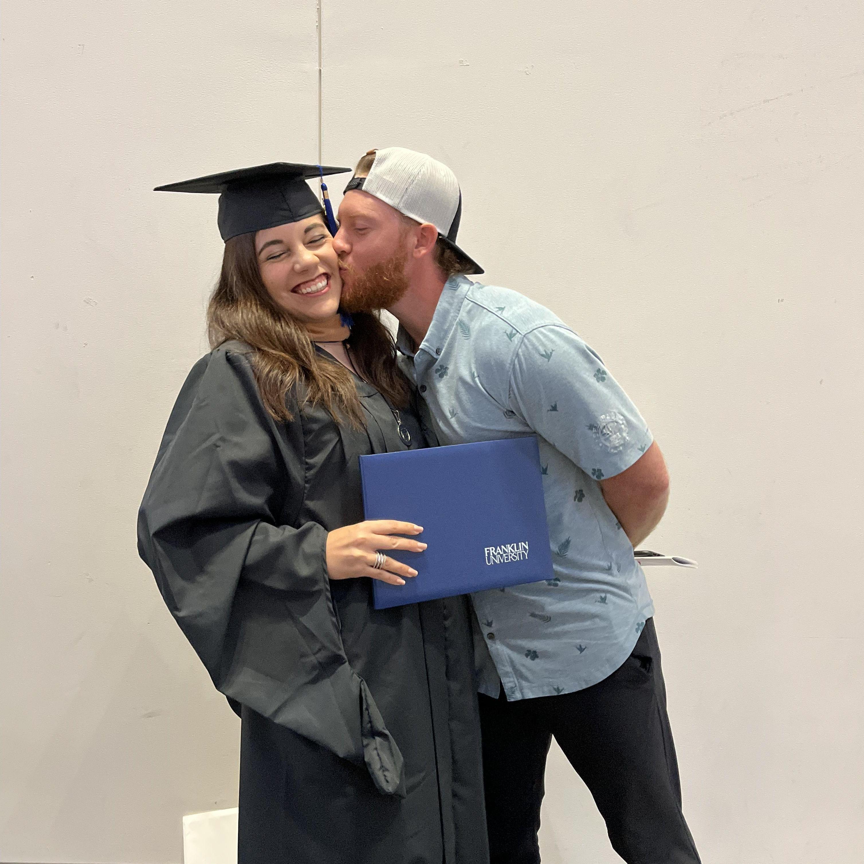 May 2022 - Jessica's MBA graduation from Franklin University - Columbus, OH