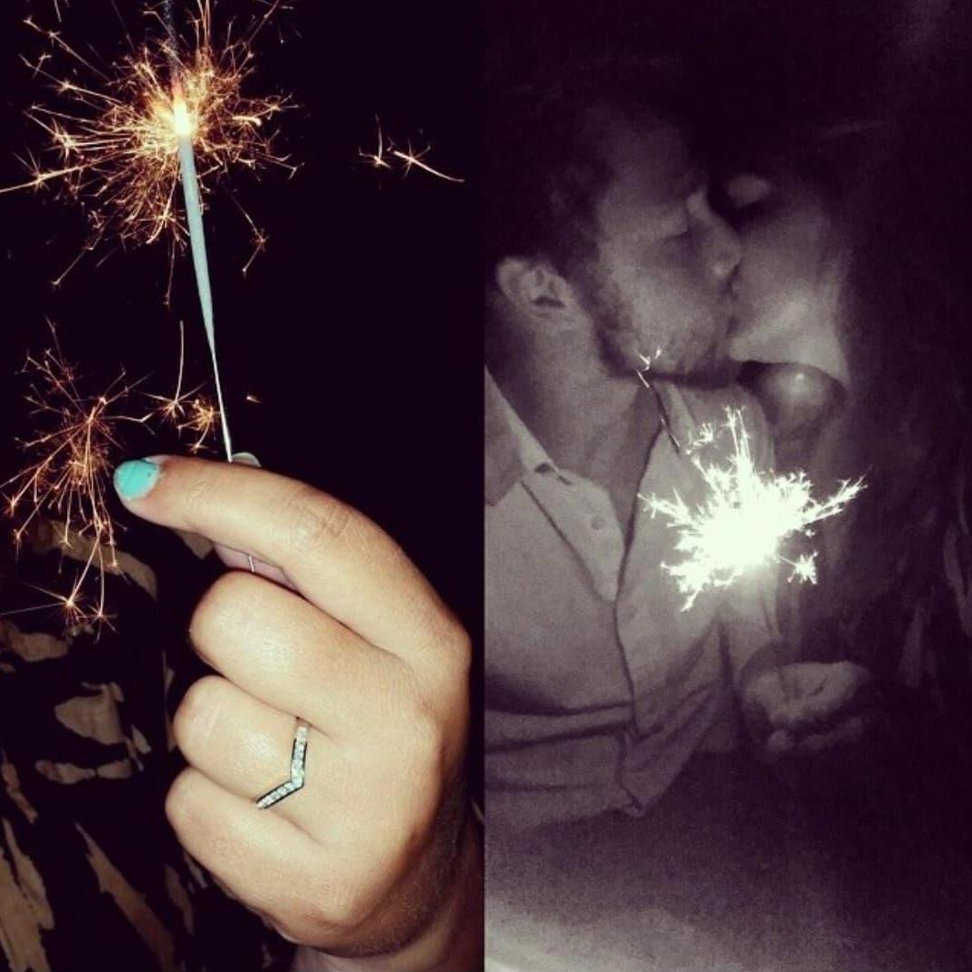 2014, the night I was given my promise ring on a beach at Martha's Vineyard