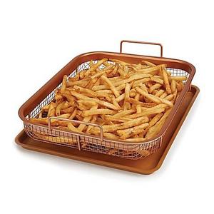 As Seen on TV - Copper Crisper by Copper Chef™ 2 Piece Set