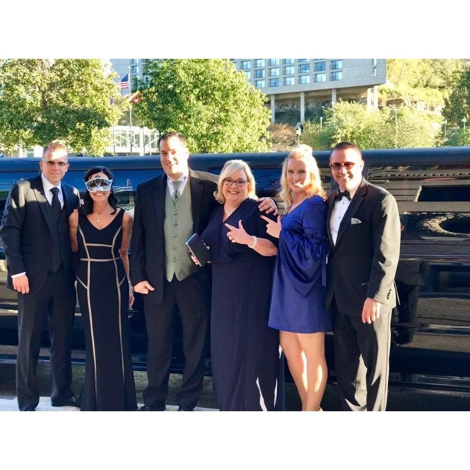 Charity event with friends