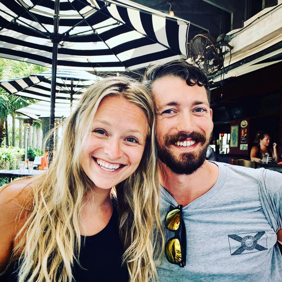 Enjoying drinks and food in Jax Beach, Memorial Day 2020