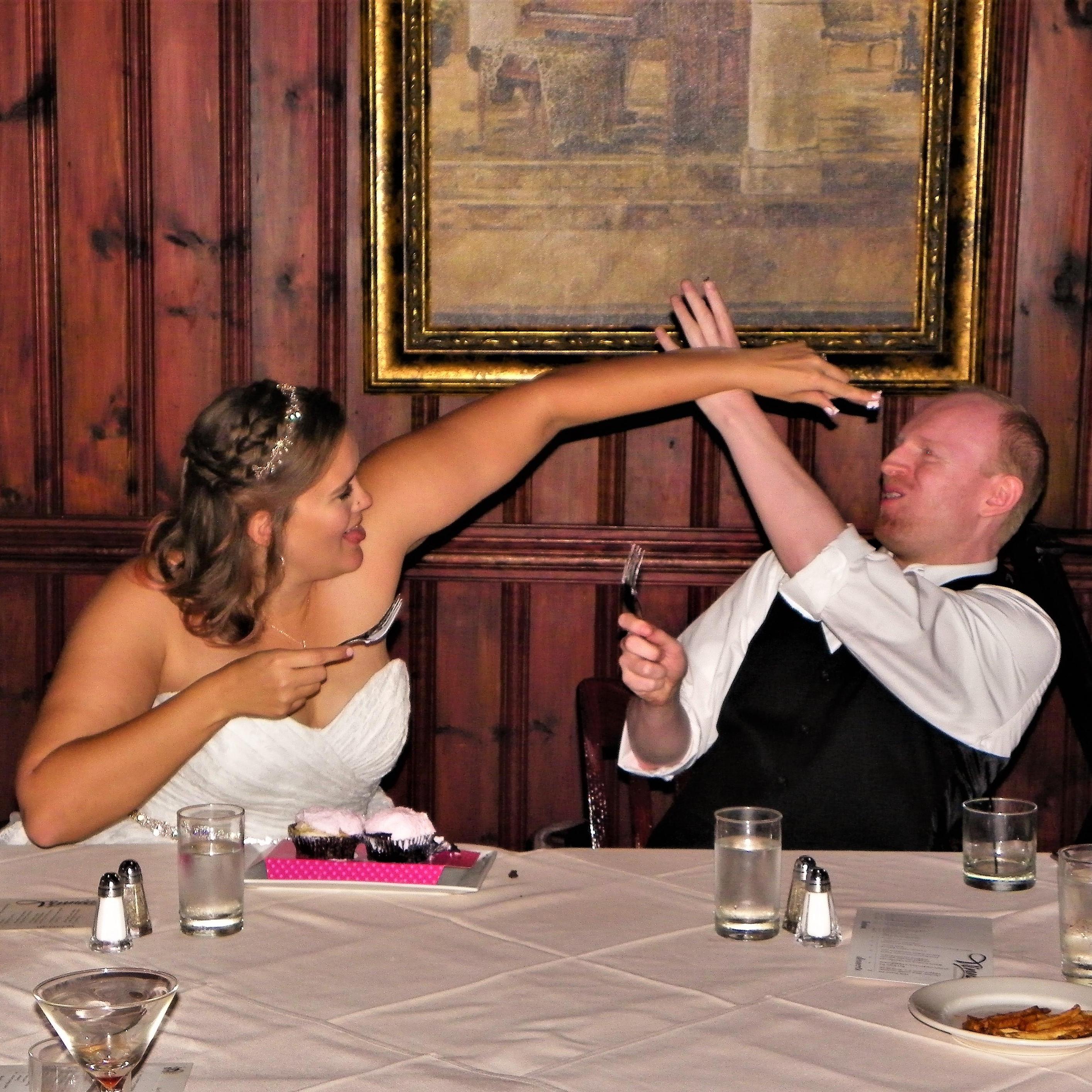 Even an nontraditional marriage, requires a little tradition!