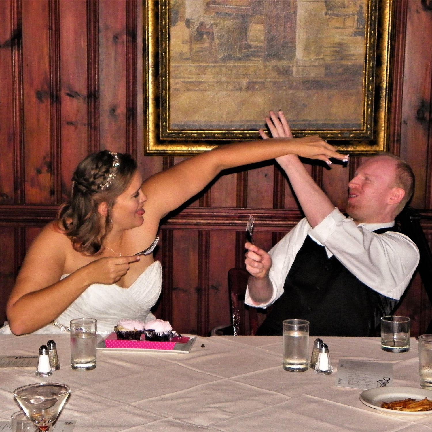 Even an nontraditional marriage, requires a little tradition!