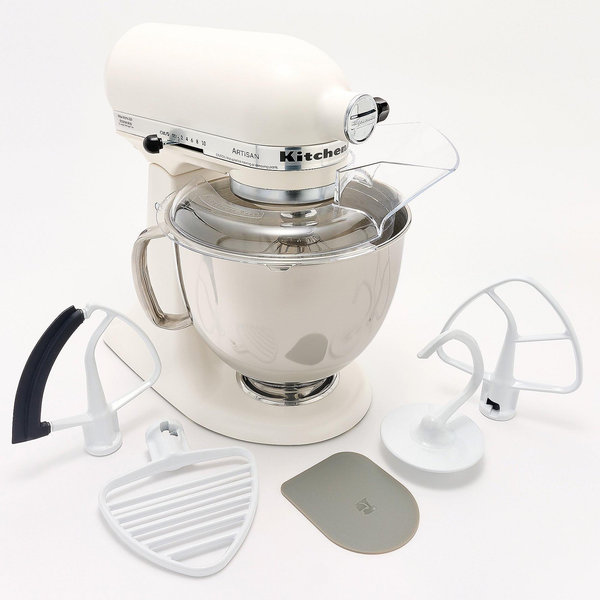 KitchenAid 5-qt Artisan Stand Mixer w/ Pastry Beater and Flex Edge