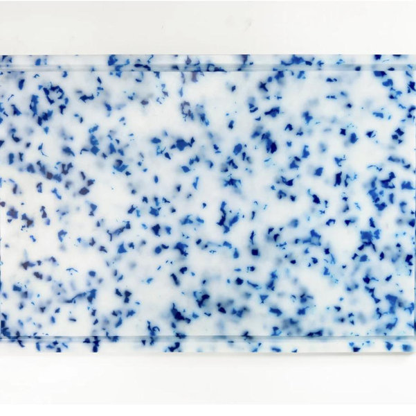Extra Large Blue/White Cutting Board