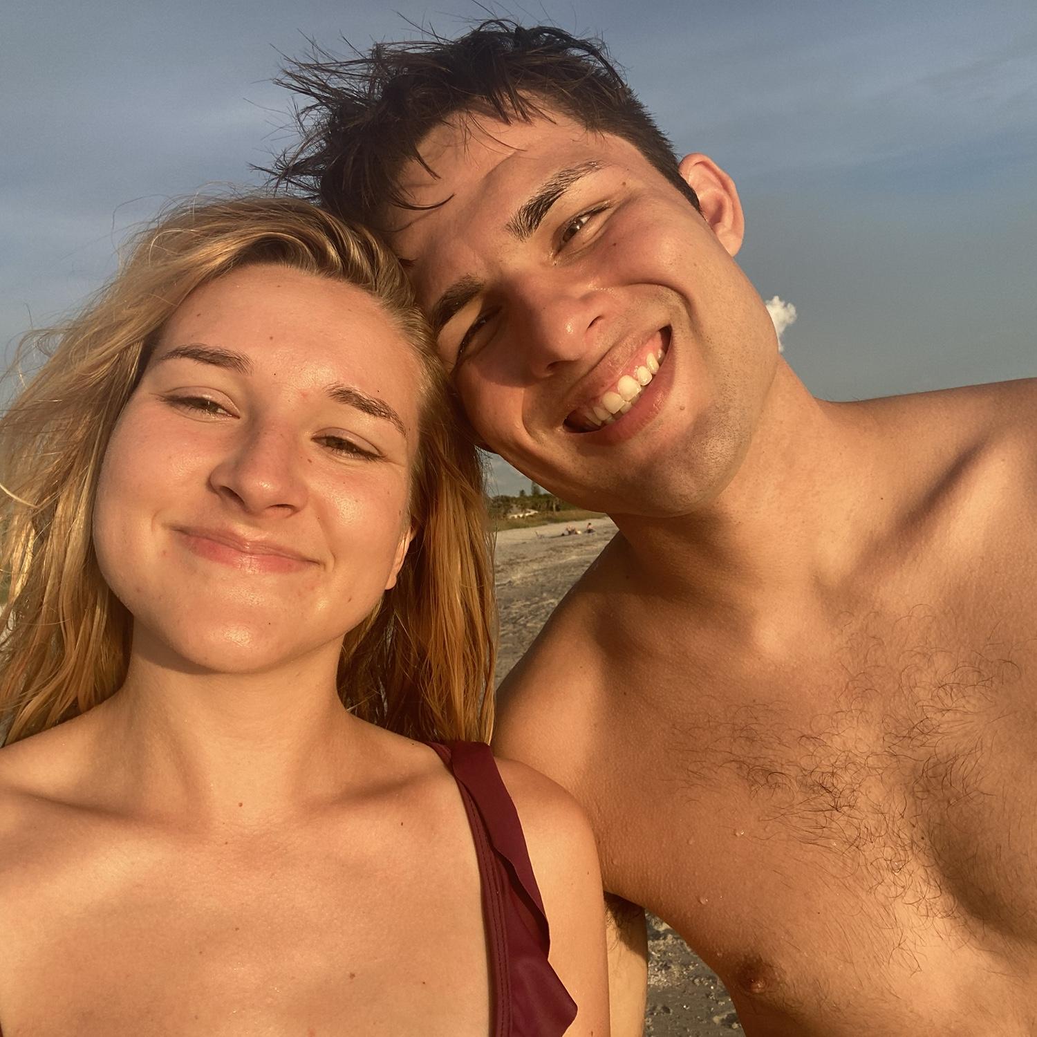 A photo from the first Schulz family vacation that Austin went on!