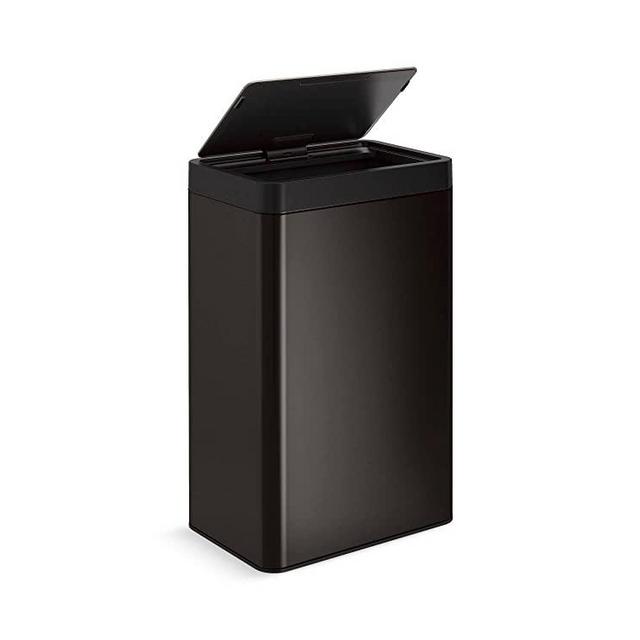 Kohler 13 Gallon Motion Sensor Hands-Free Trash Can with Liner and Quiet Close Lid