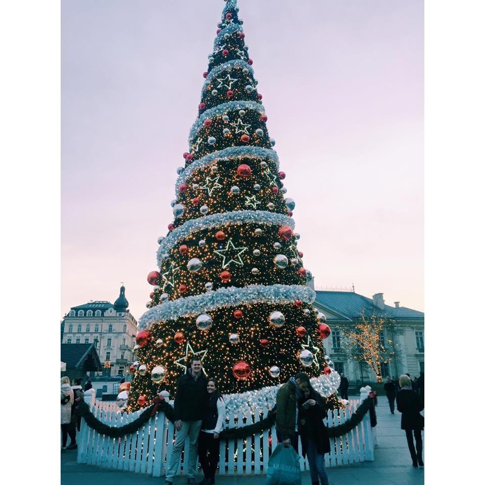 First stop was Christmas in Poland!