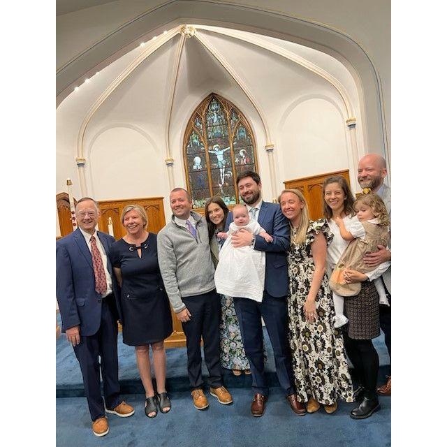 Henry's baptism in Washington, DC