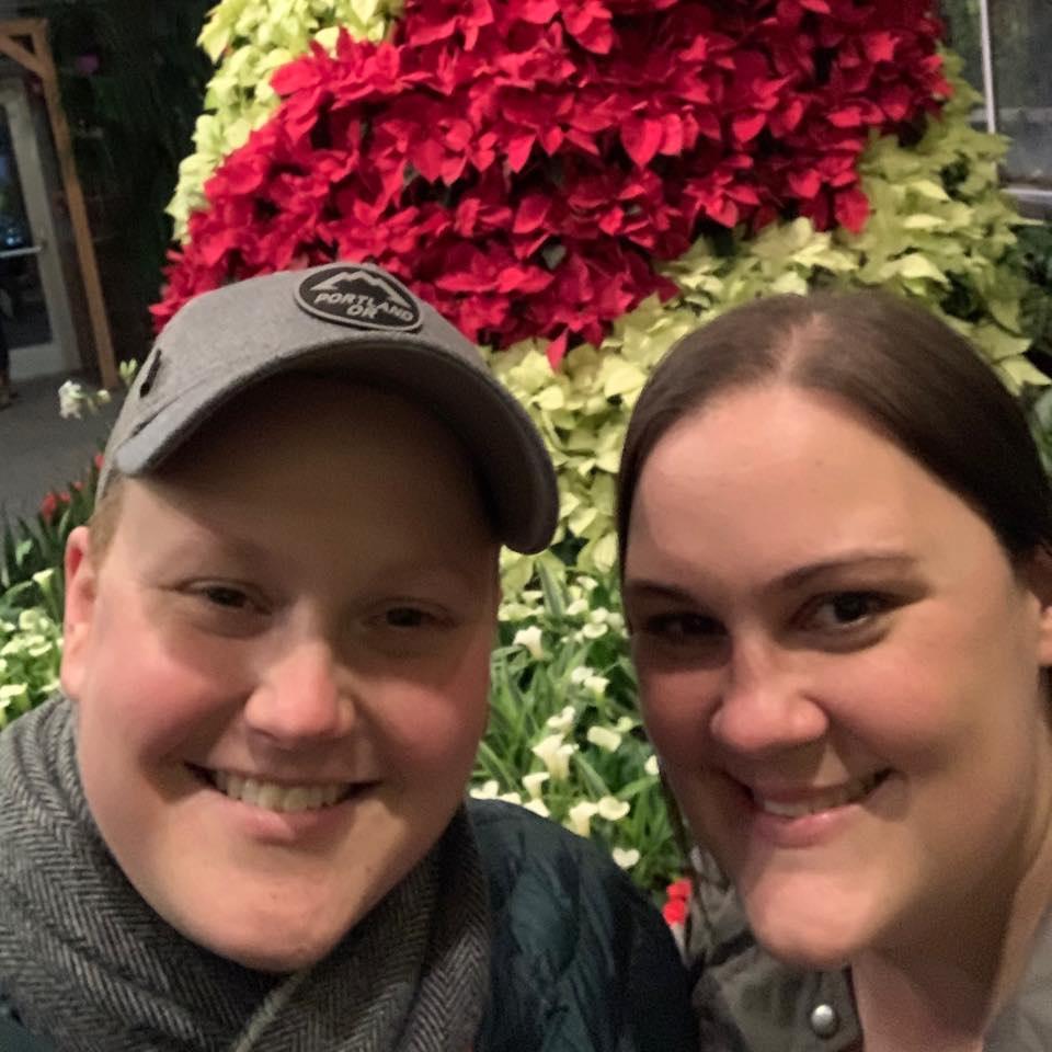 The Atlanta Botanical Garden's Garden Lights where I knew I loved Alicia