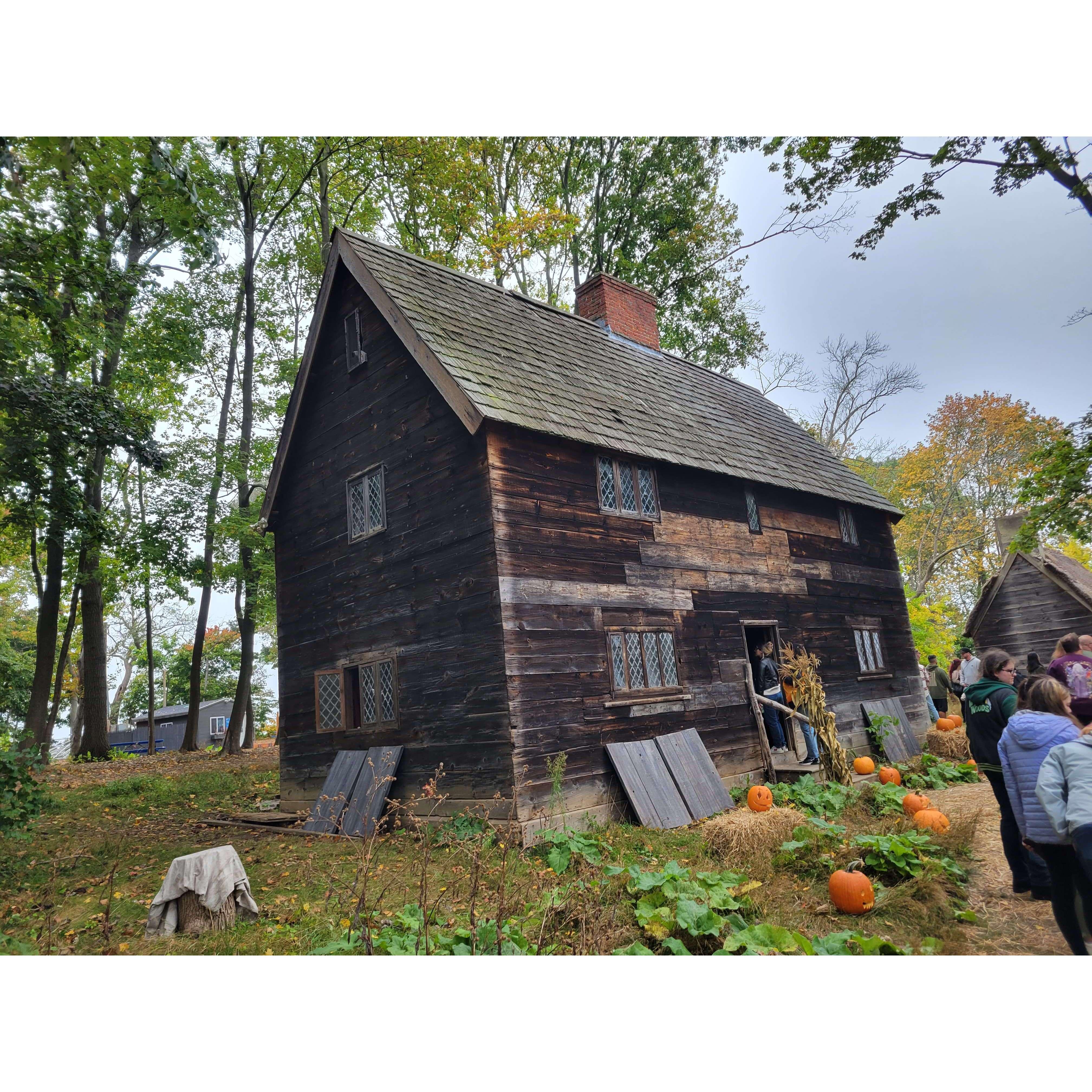 Thackery Binx's house, from Hocus Pocus!