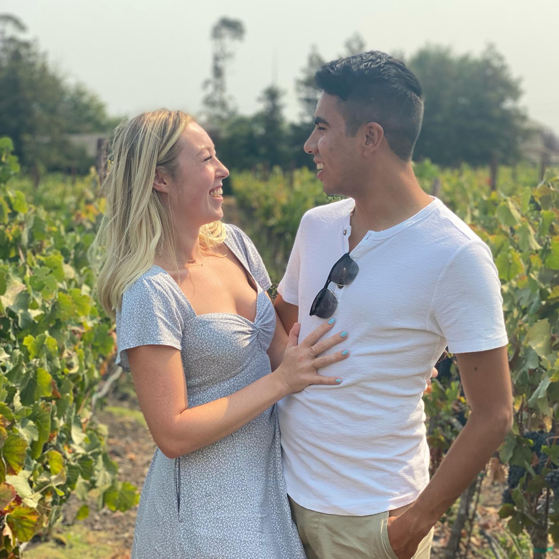Wine Tasting on Our Honeymoon