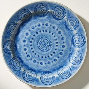 Old Havana Bread Plates, Set of 4, Wedgewood Blue