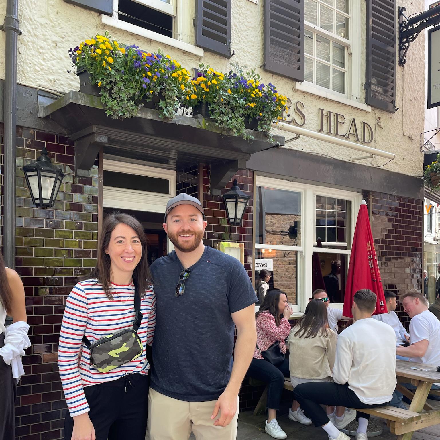 April 2022: First trip across the pond to London! Bonus points if you recognize this exterior
