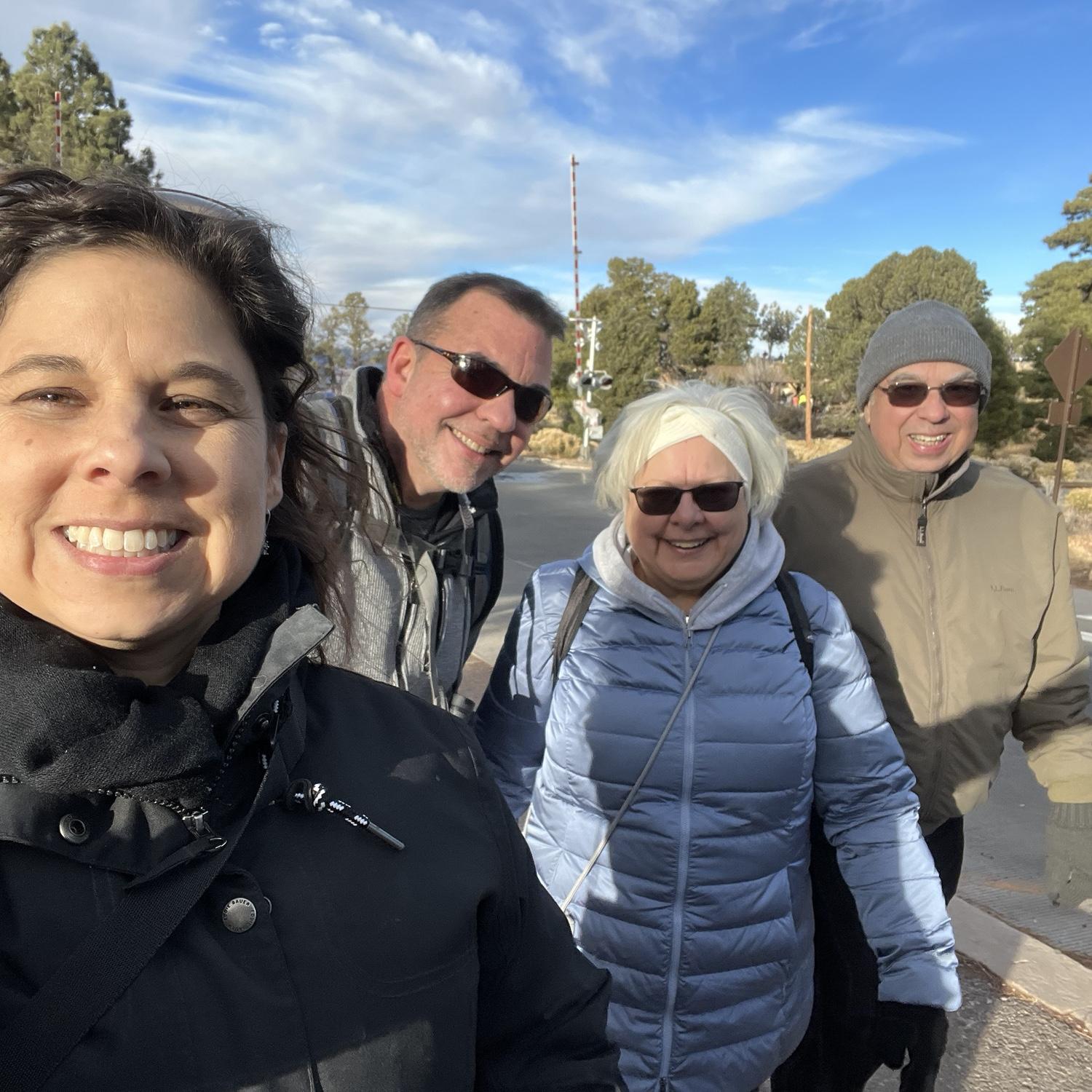The weather was a little chilly but it didn’t stop us from exploring the park!
