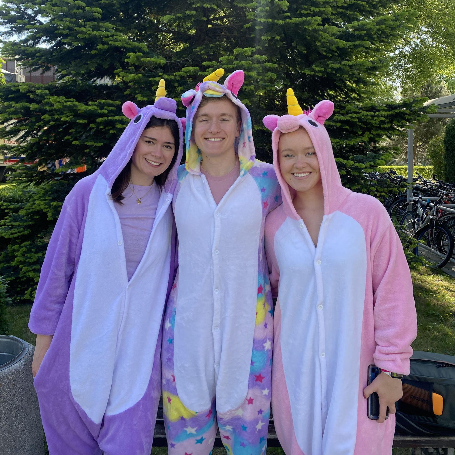 May 17, 2024. We had the opportunity to march the streets of downtown Krakow with Victor's cousin's classmates in fun costumes. We actually ended up in the local Krakow news the next day!!!