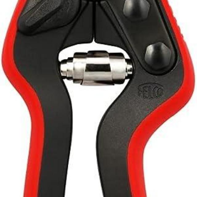 Felco Pruning Shears (F 160S) - High Performance Swiss Made One-Hand Garden Pruner with Steel Blade w/ Composite Fiber Handle