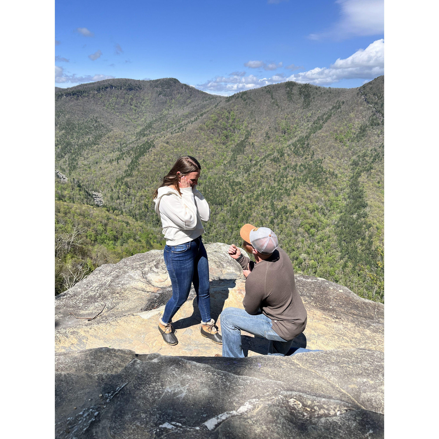 This is right when Jordan proposed at Wiseman's view