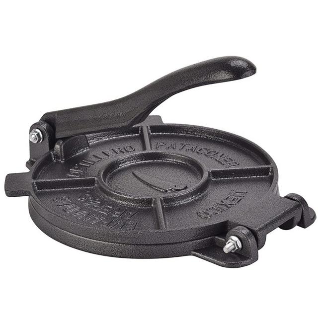 ARC, 0026, 8 inch Cast Iron Tortilla Press, Press surface diameter, Heavy Duty, Even Pressing - Black (8 1/10")